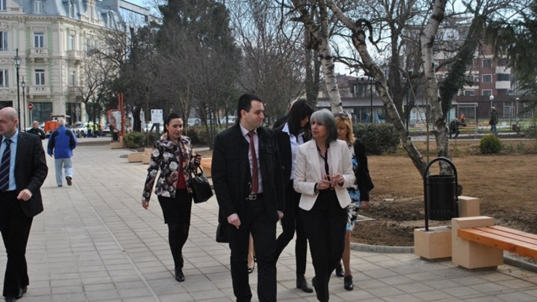 Маргарита Попова разгледа Екомузея в Русе