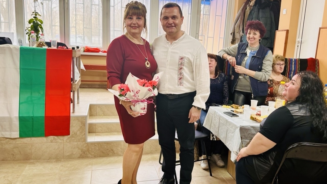 Пенсионерски клуб „Калина“ отбеляза 19 години с тържество и посрещане на Първа пролет