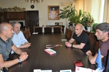 Кметът Пламен Стоилов и ръководството на ФК „Дунав“ създават силен екип за „А“ група