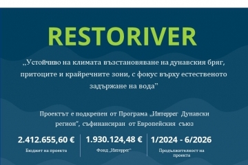 Община Русе събира мнения на гражданите за климатично устойчиво възстановяване на дунавския бряг