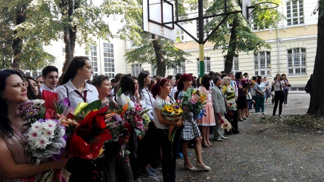 Кметът Пламен Стоилов откри новата учебна година в АГ "Гео Милев"