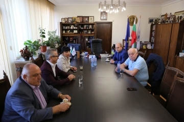 Кметът Пламен Стоилов проведе работна среща с председателя на УС на АПИ инж. Дончо Атанасов