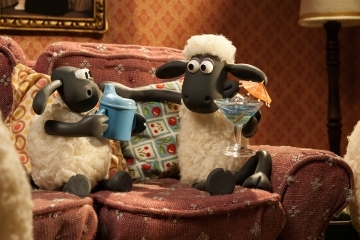 Овцата Шон посреща деца с аутизъм в киносалоните