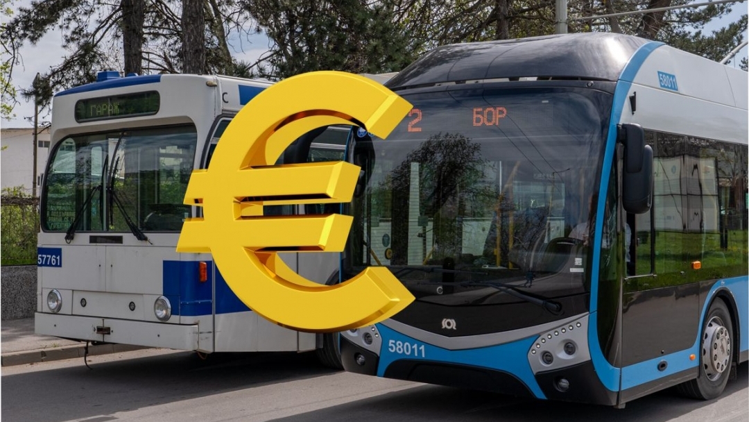 „Общински Транспорт Русе“ информира за промени при плащанията във връзка с въвеждането на еврото