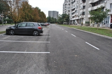 Нов паркинг до блок „Вида“ на разположение на русенци
