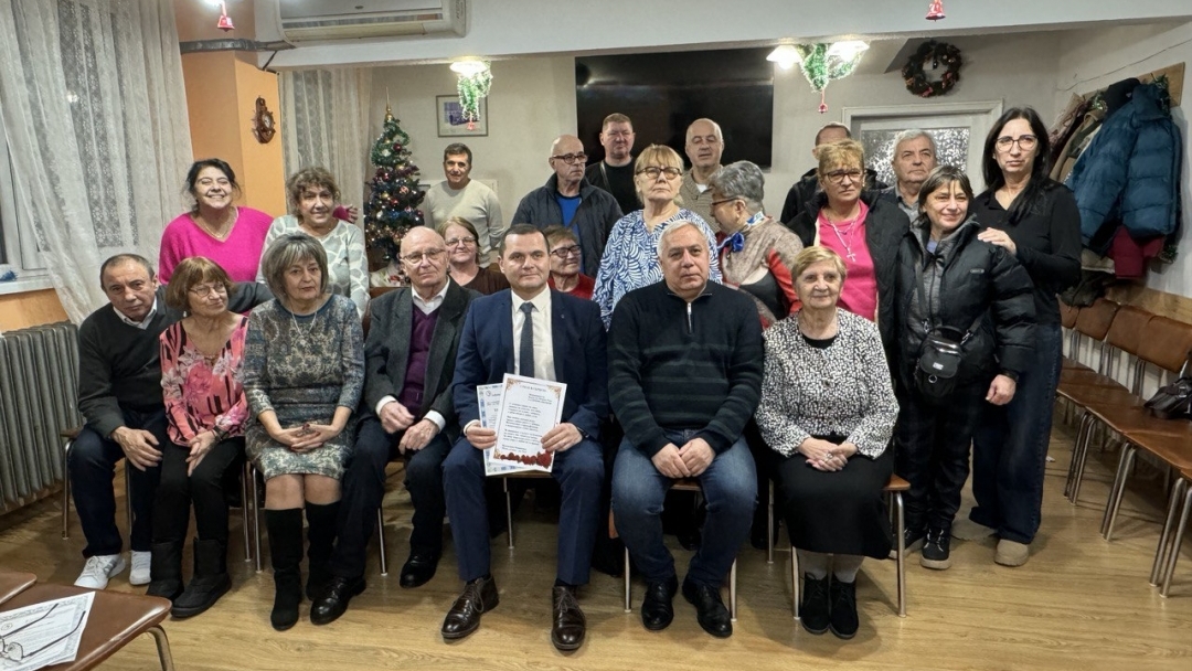 С подкрепата на Община Русе бе обновен клубът на Районната организация на глухите