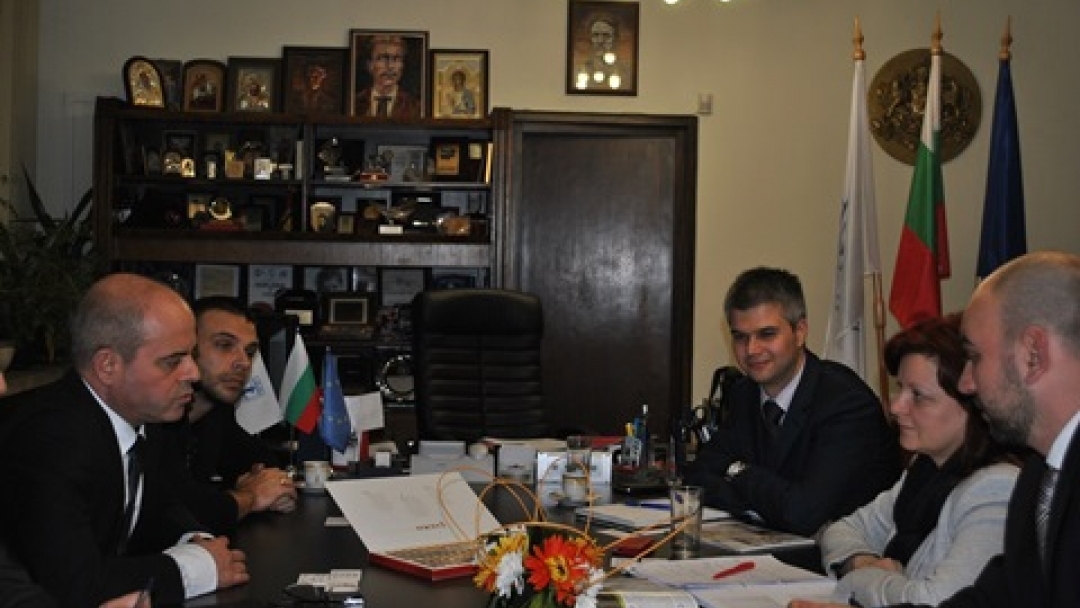 Кметът Пламен Стоилов се срещна с представители на Европейската банка за възстановяване и развитие 