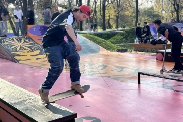 The elite of skaters in the country arrived in Ruse for the opening of the most modern skate park in Bulgaria