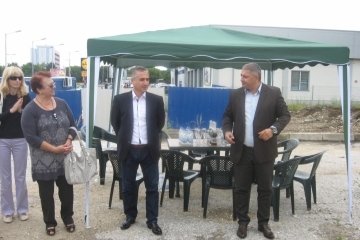 Направиха първата копка на нов хипермаркет в Русе