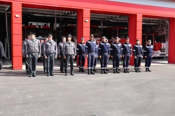 Кметът Пенчо Милков присъства на откриването на обновената сграда на Първа районна служба „Пожарна безопасност и защита на населението” – Русе