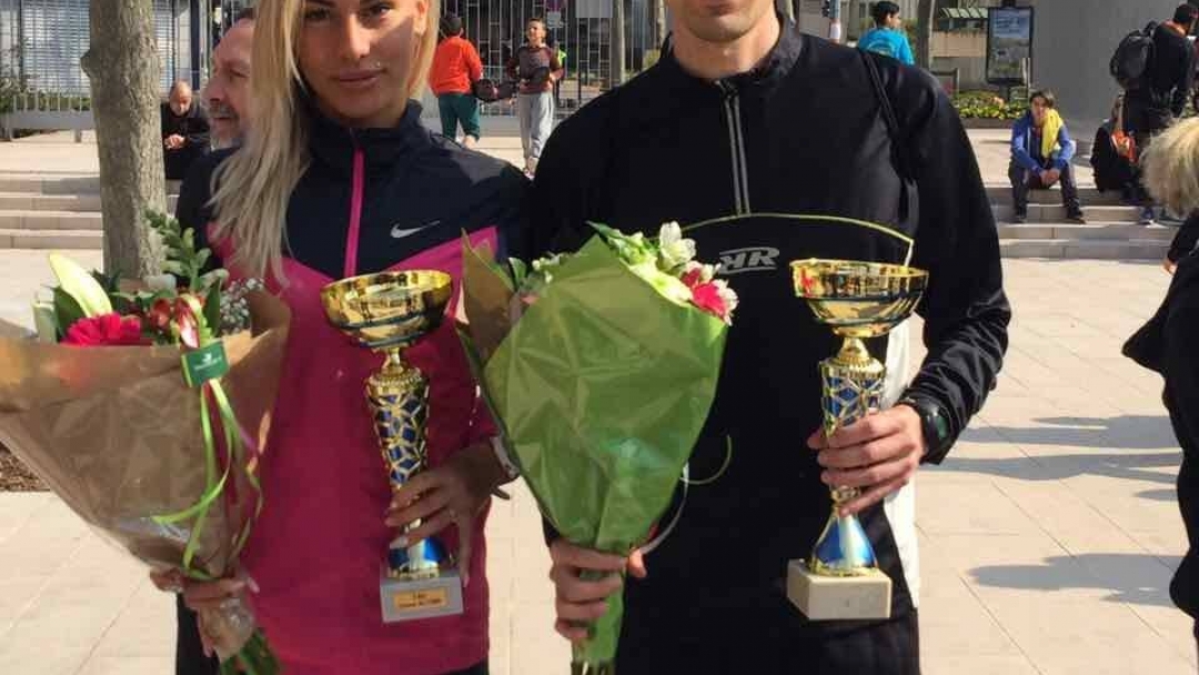 Две първи места за русенски лекоатлети на шосеен пробег "Вивичита" в град Сент Уан, Франция