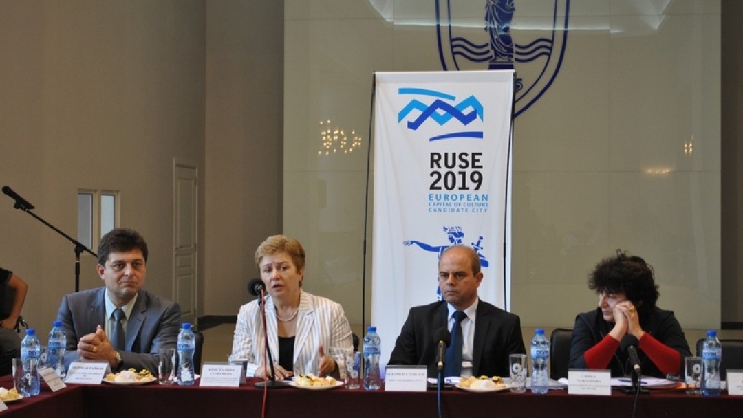 Еврокомисар Кристалина Георгиева гостува днес в Русе 