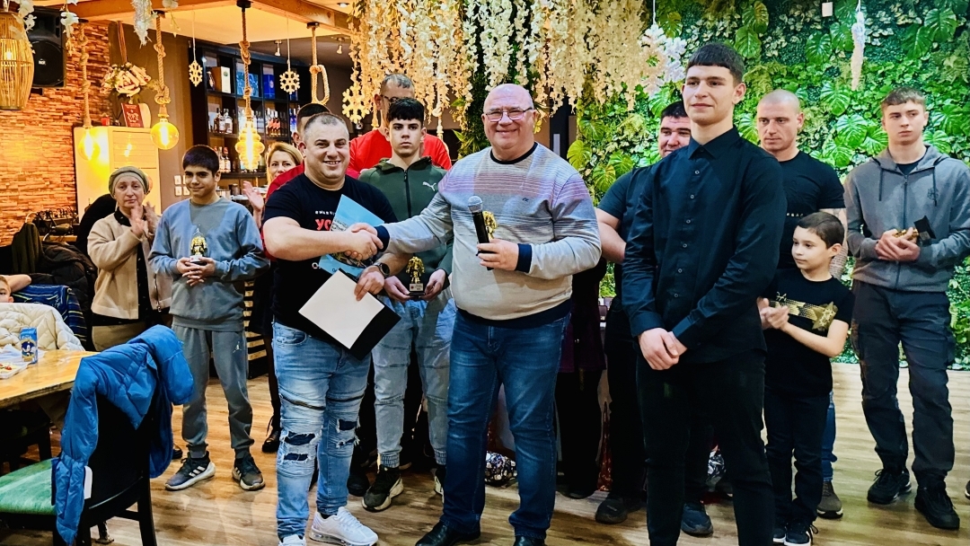 Спортният клуб по джудо „Кано" – Русе отличи най-добрите си състезатели за 2025 г.