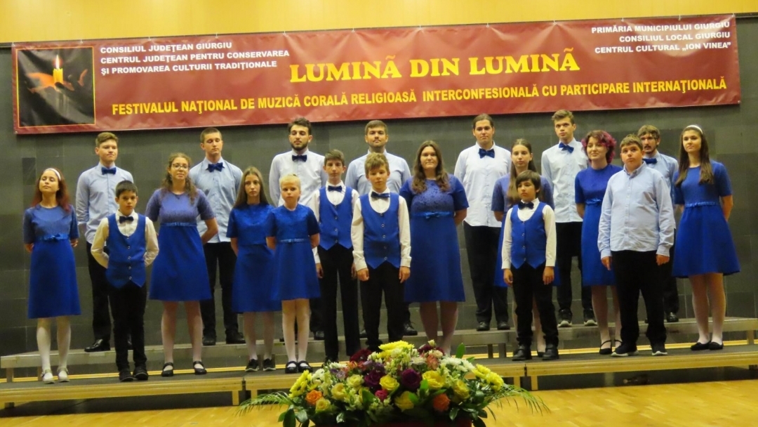 Детско-младежкият хор „Св.Георги Победоносец” с участие в Гюргево