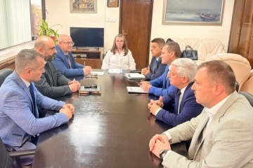 Кметът Пенчо Милков и областният управител Любомир Владимиров обсъдиха приоритетни за Русе и региона въпроси