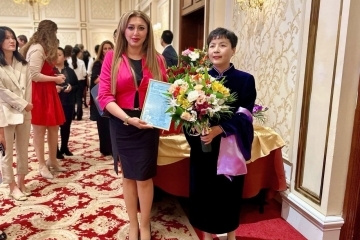 Deputy Mayor Zlatomira Stefanova presented Ruse at the reception on the occasion of 75 years of diplomatic relations between Bulgaria and China