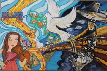 Кристина Ангелова с първа награда от Международен лайънс конкурс „Плакат за мир”