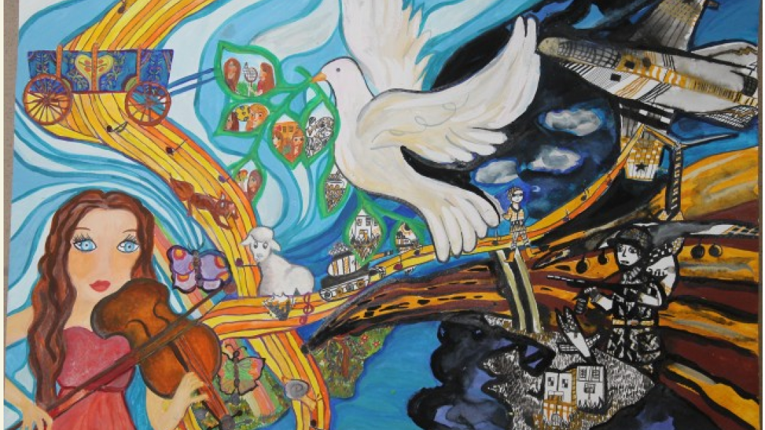 Кристина Ангелова с първа награда от Международен лайънс конкурс „Плакат за мир”