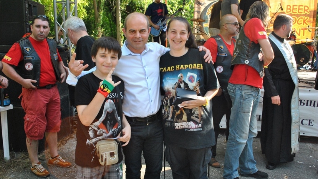 Кметът Пламен Стоилов откри 10-ия Мото рок фест в Русе