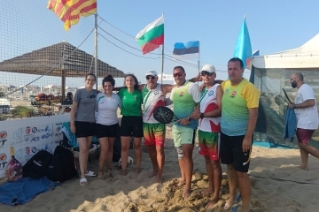Ruse with first world champions and vice-champions in beach tennis