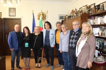 Кметът Пламен Стоилов се срещна с журито и организаторите на "Северно сияние"