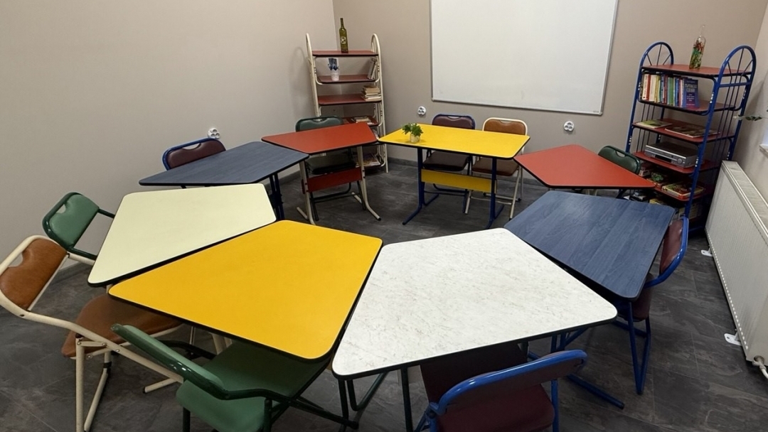 The renovated Social Adaptation Center offers modern conditions for over 300 children