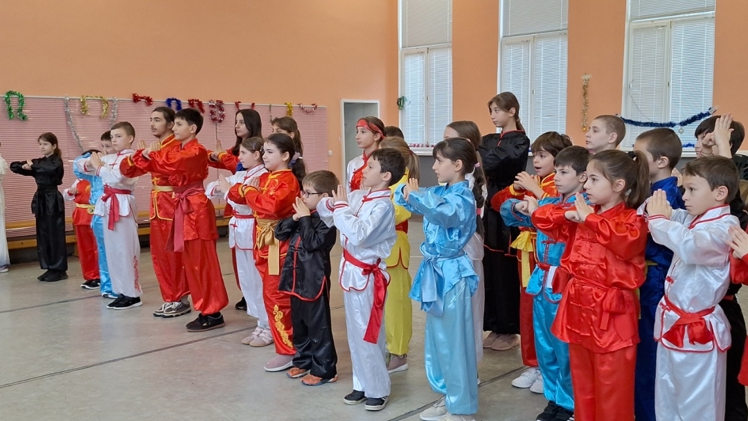 Над 40 деца показаха майсторство в традиционния турнир по ушу, организиран от СК „Калагия“ и Община Русе