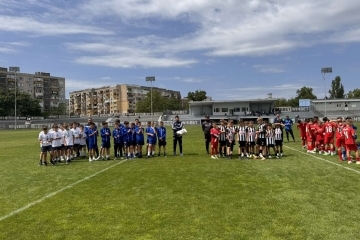 Млади футболни таланти от 3 държави се състезаваха във футболен турнир в памет на Венцеслав Георгиев