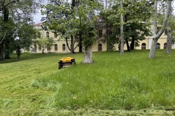 Продължават дейностите по косене на тревни площи в Русе