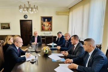 Кметът Пенчо Милков и вицепремиерът Гроздан Караджов обсъдиха бъдещето на интермодалния терминал и транспортната свързаност на Русе