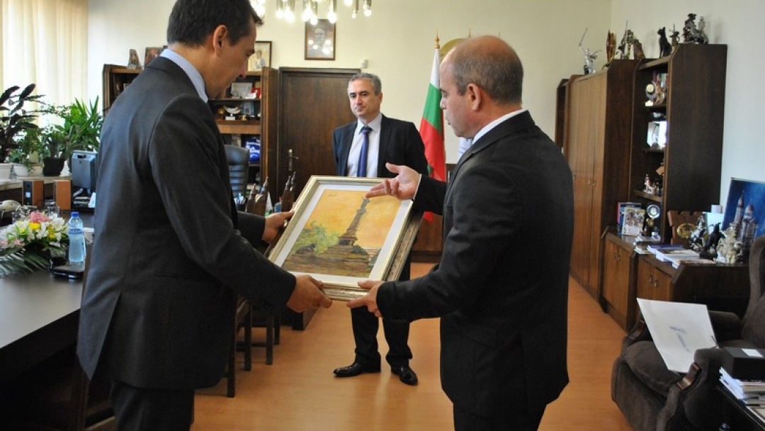 Френският посланик проучва възможностите за инвестиции в Русе