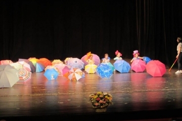 Второто представление "Детски фантазии" на клуба по ушу предизвика голям интерес и много овации 