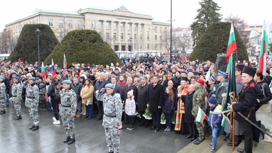 Русе чества 141 години от Освобождението на България