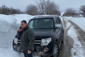 Кметът Пенчо Милков посети населени места от общината за да се запознае на място със ситуацията там