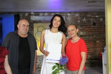 Заместник-кметът Наталия Кръстева присъства на изложба от 26-тия фестивал "Процес-пространство"