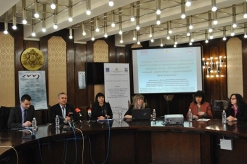 Пресконференция за представяне на напредъка по проекта „Благоустрояване и достъпна градска среда на централна градска зона” се проведе днес