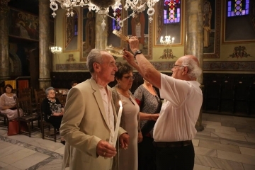 Семейство Велеви отпразнува своята златна сватба