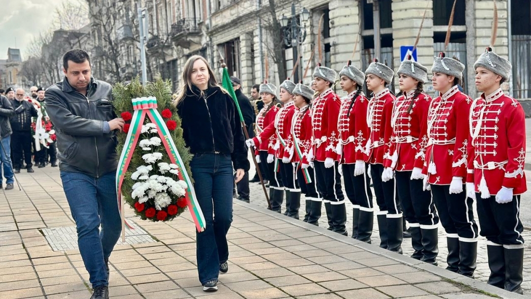  С възпоменателна церемония в Русе бяха отбелязани 154 г. от гибелта на Ангел Кънчев