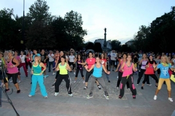 Зумба маратон стартира в центъра на Русе