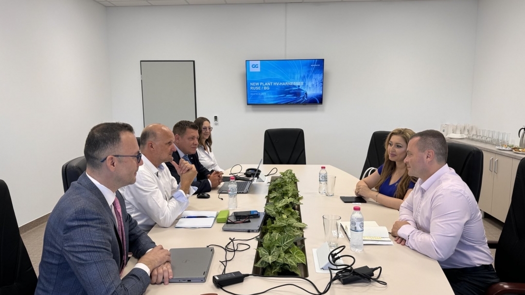 Pencho Milkov met with the management of GG Group