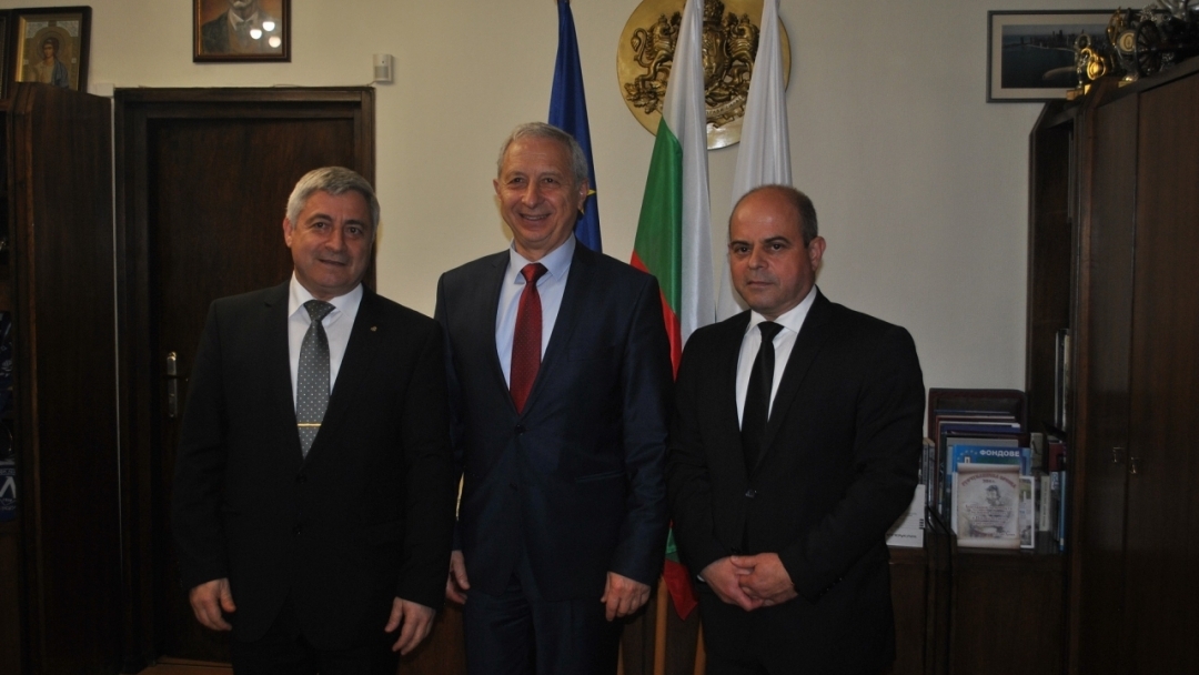 Кметът Пламет Стоилов се срещна със служебния министър-председател Огнян Герджиков