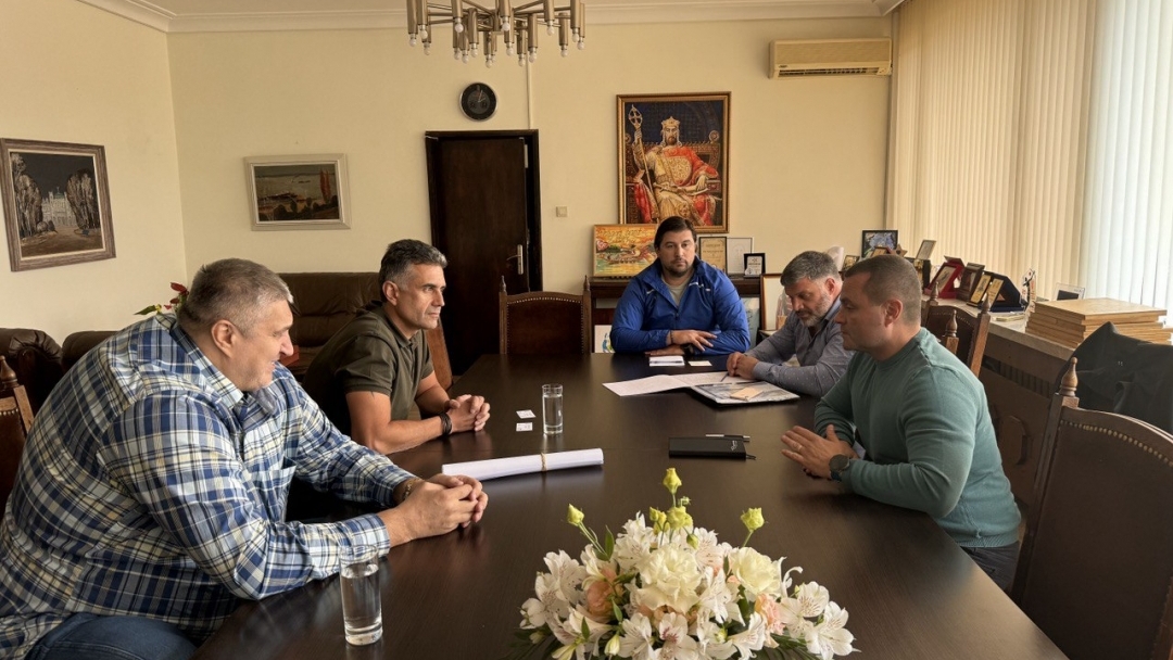 The Mayor of Ruse and the management of the Bulgarian Volleyball Federation discussed new projects and cooperation