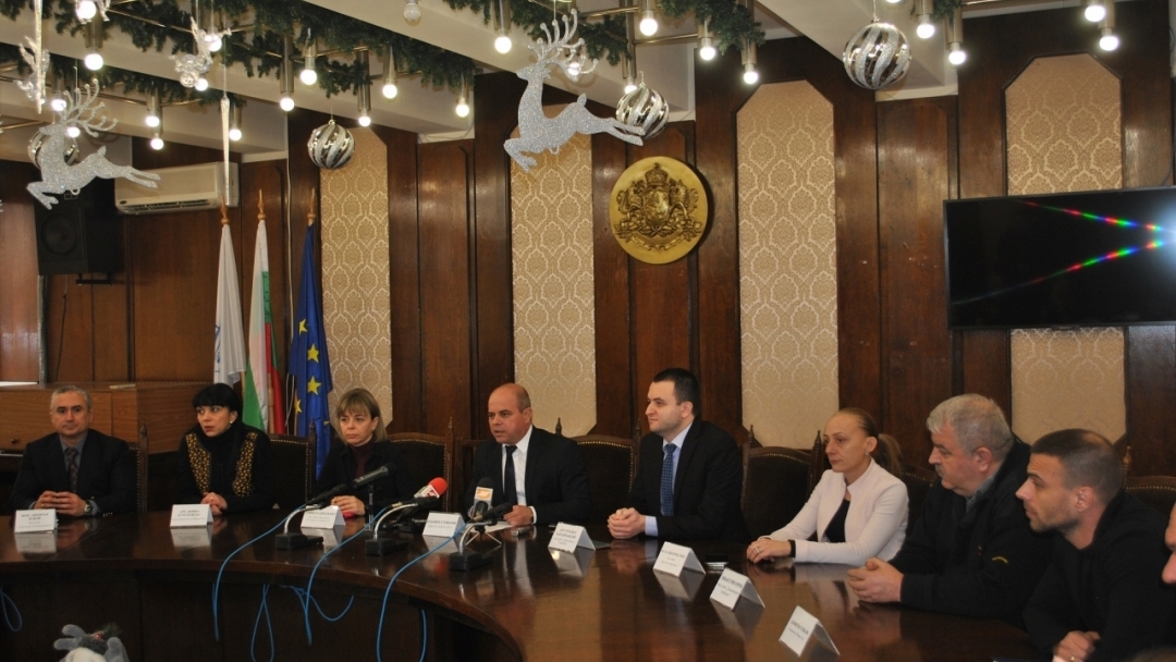 Кметът Пламен Стоилов и неговият екип дадоха заключителна пресконференция за 2016 г.