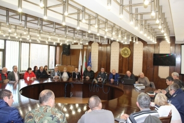 Проведе се планирано тренировъчно обучение на щаба за изпълнение на Общинския план за защита при бедствия