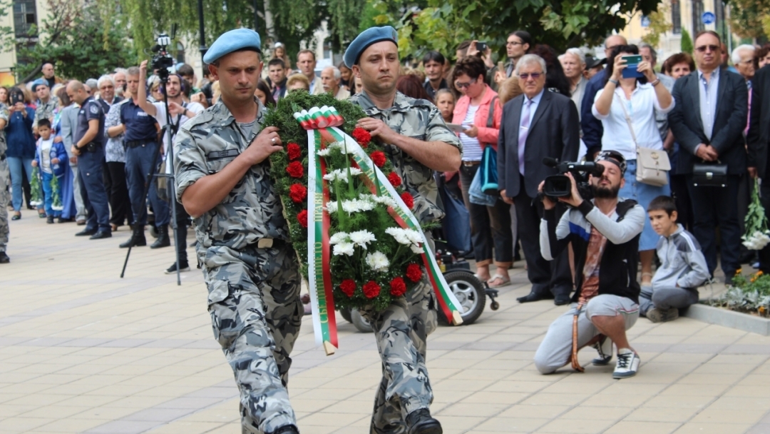 В Русе се проведе тържествена церемония по случай Съединението на България - 6 септември
