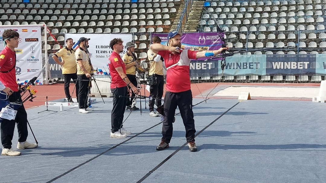 French teams dominated the European Club Archery Cup in Ruse