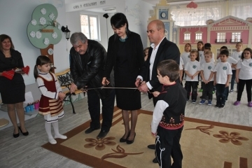 Кметът Пламен Стоилов откри обновената детска градина 'Чучулига'