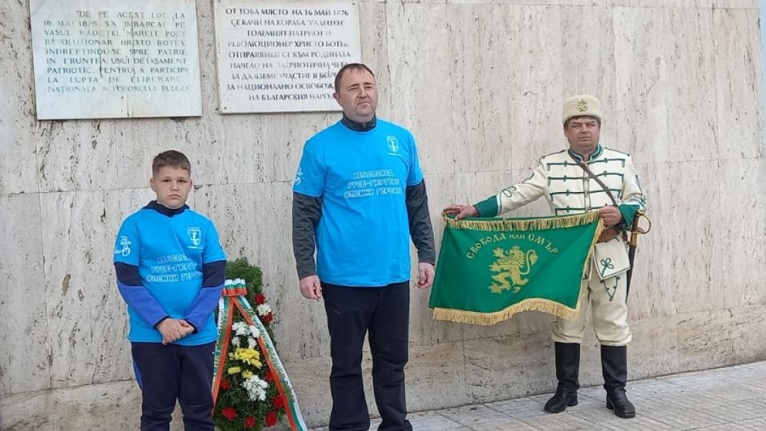 Велопоход от Русе до Гюргево почете паметта на героите от Априлското въстание