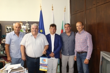 Зам.-кметът Иван Григоров се срещна с дистрикт гуверньора на Ротари България