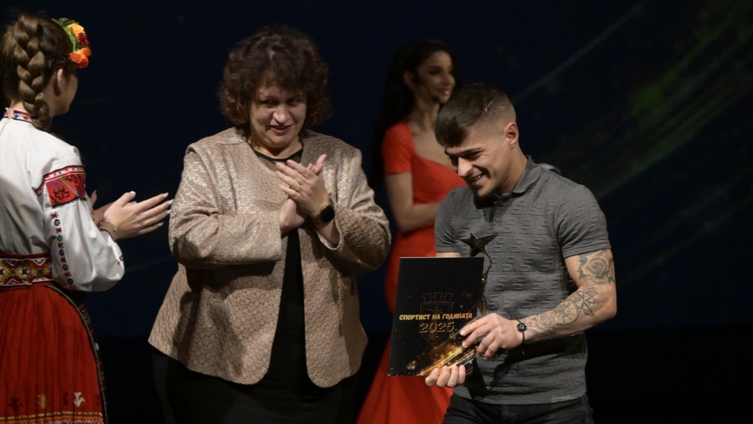 Радослав Росенов е Спортист №1 на Русе за 2025 г.